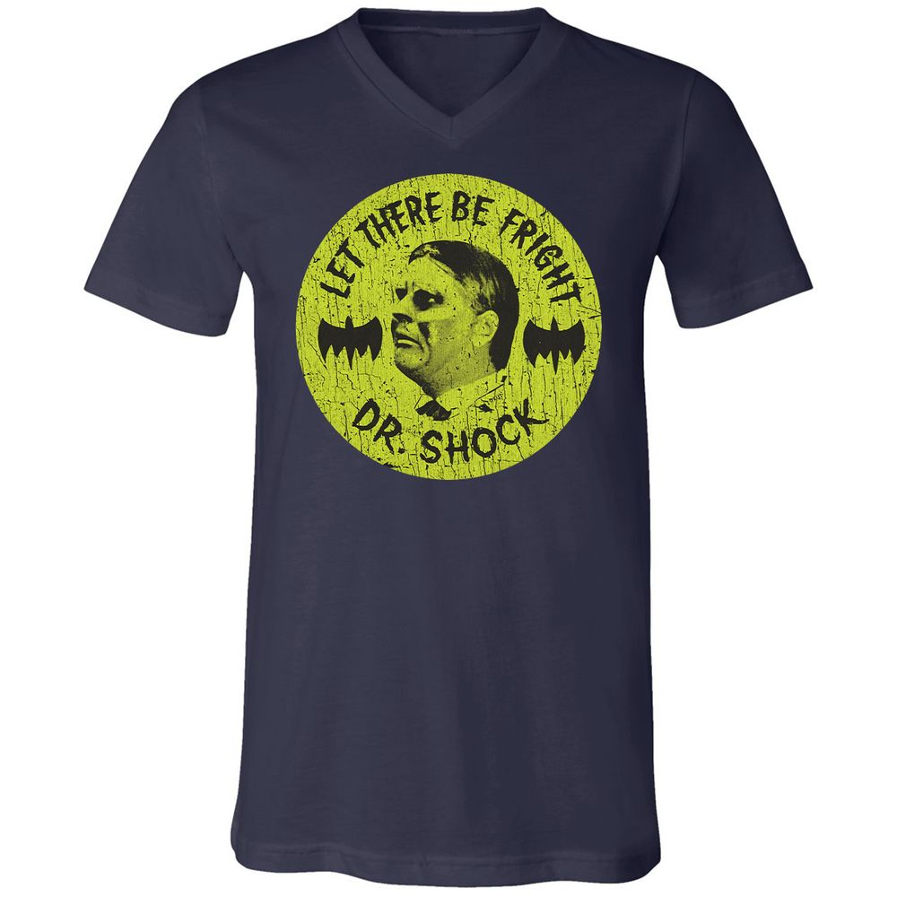 Unisex V-Neck T-Shirt - 4Z2C5GS3 - Navy - 2