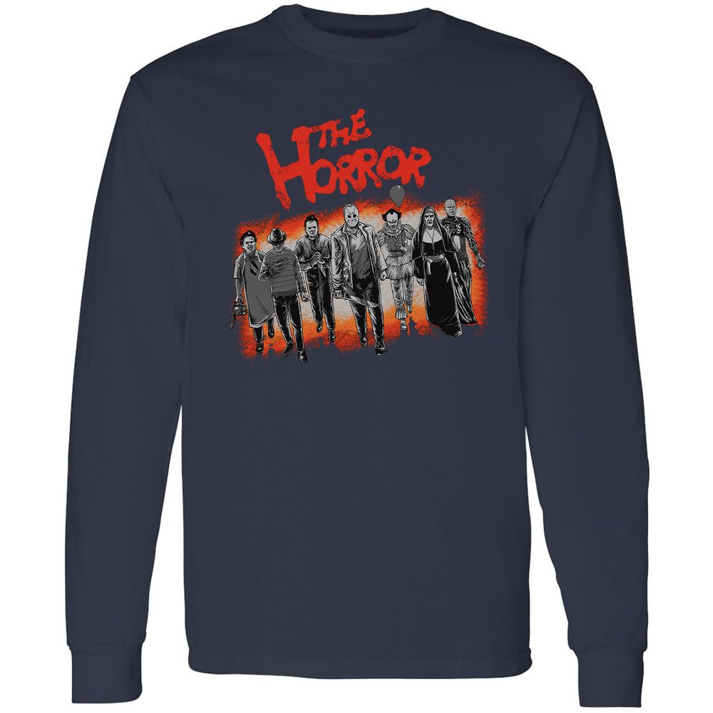 Long Sleeve T-Shirt - 9U6UHVUP - Navy - 2