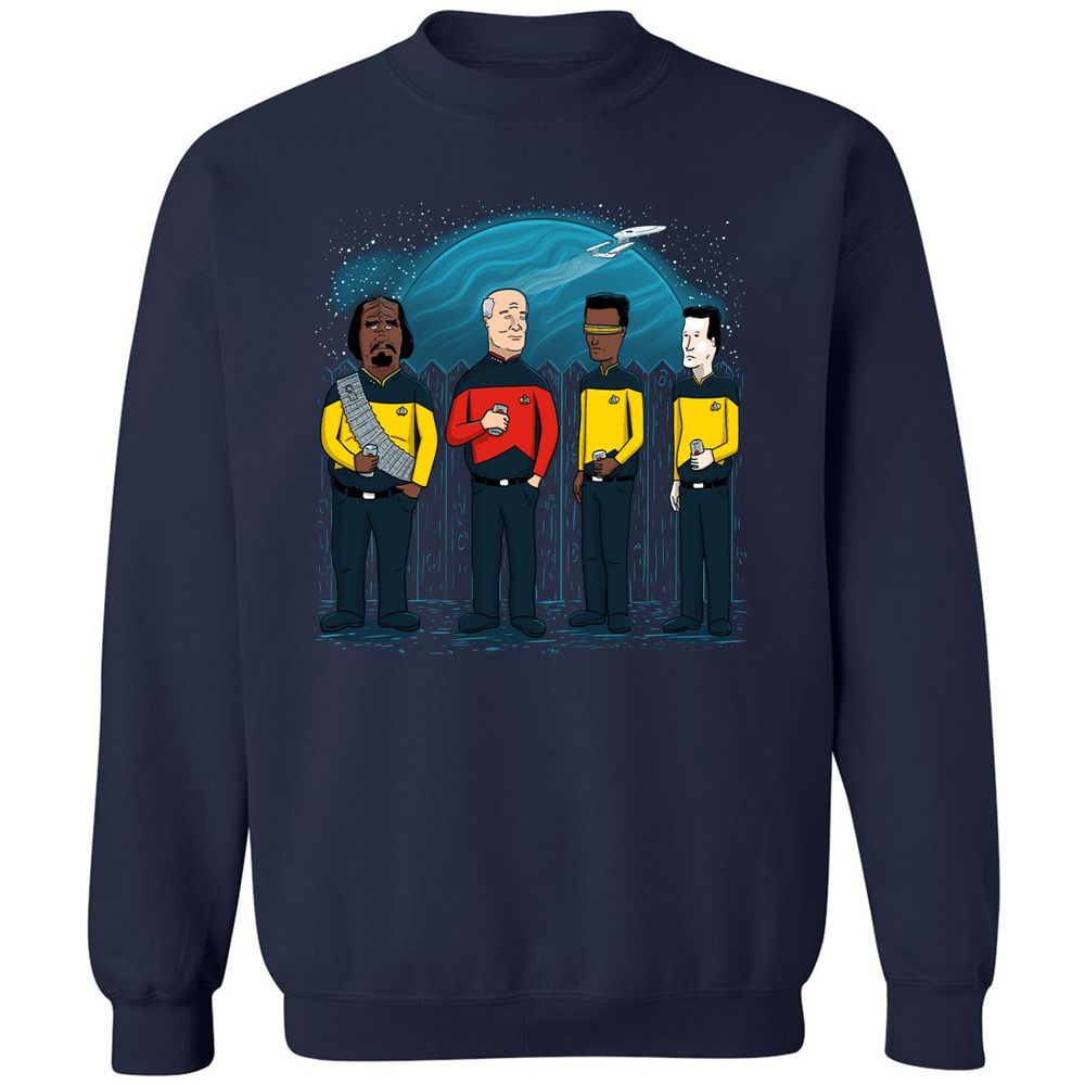 Classic Unisex Sweatshirt - EBF8JKUM - Navy - 2