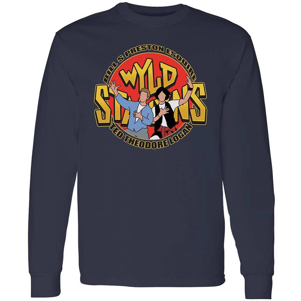 Long Sleeve T-Shirt - P91UPT7Z - Navy - 2