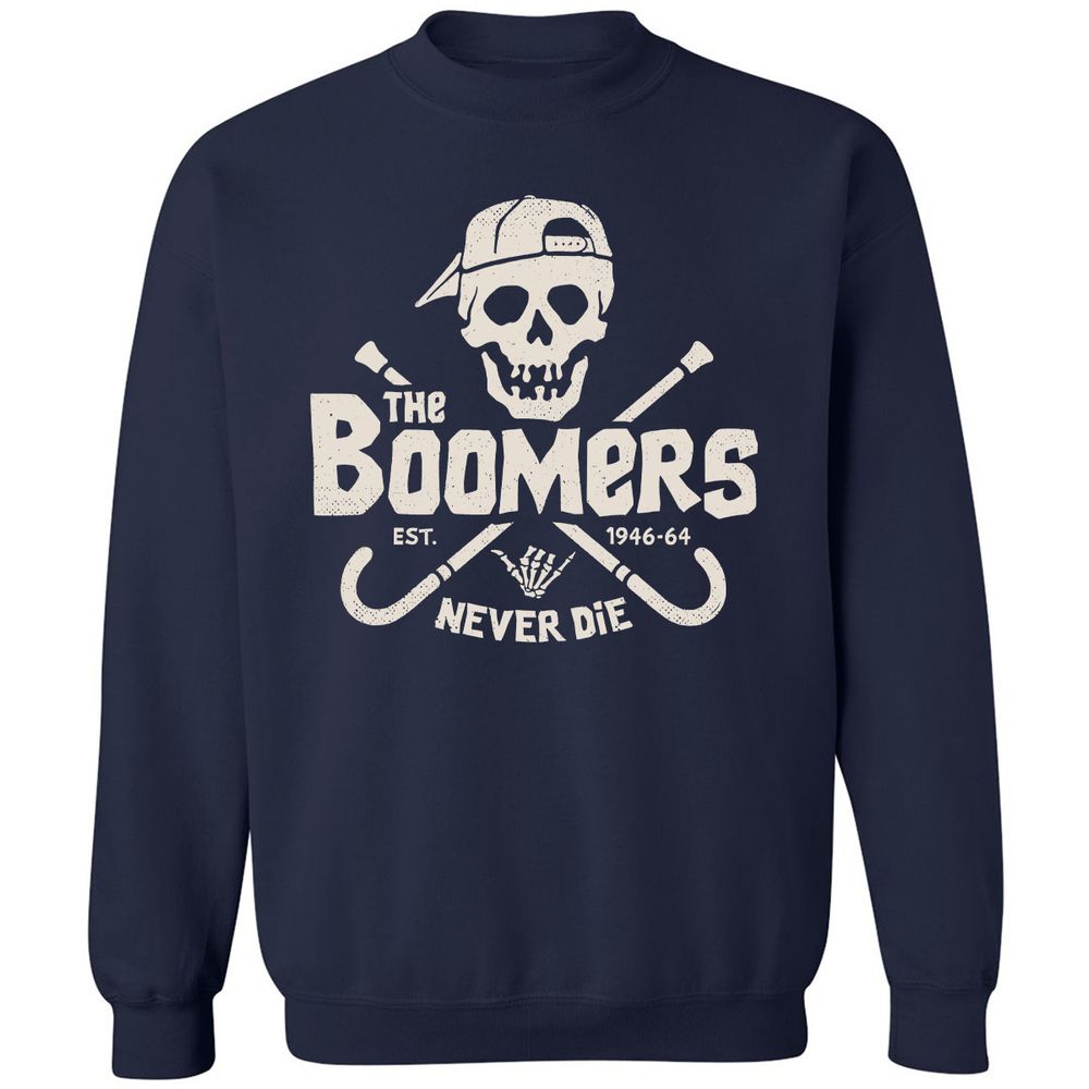 Classic Unisex Sweatshirt - RHAZ79Y9 - Navy - 2