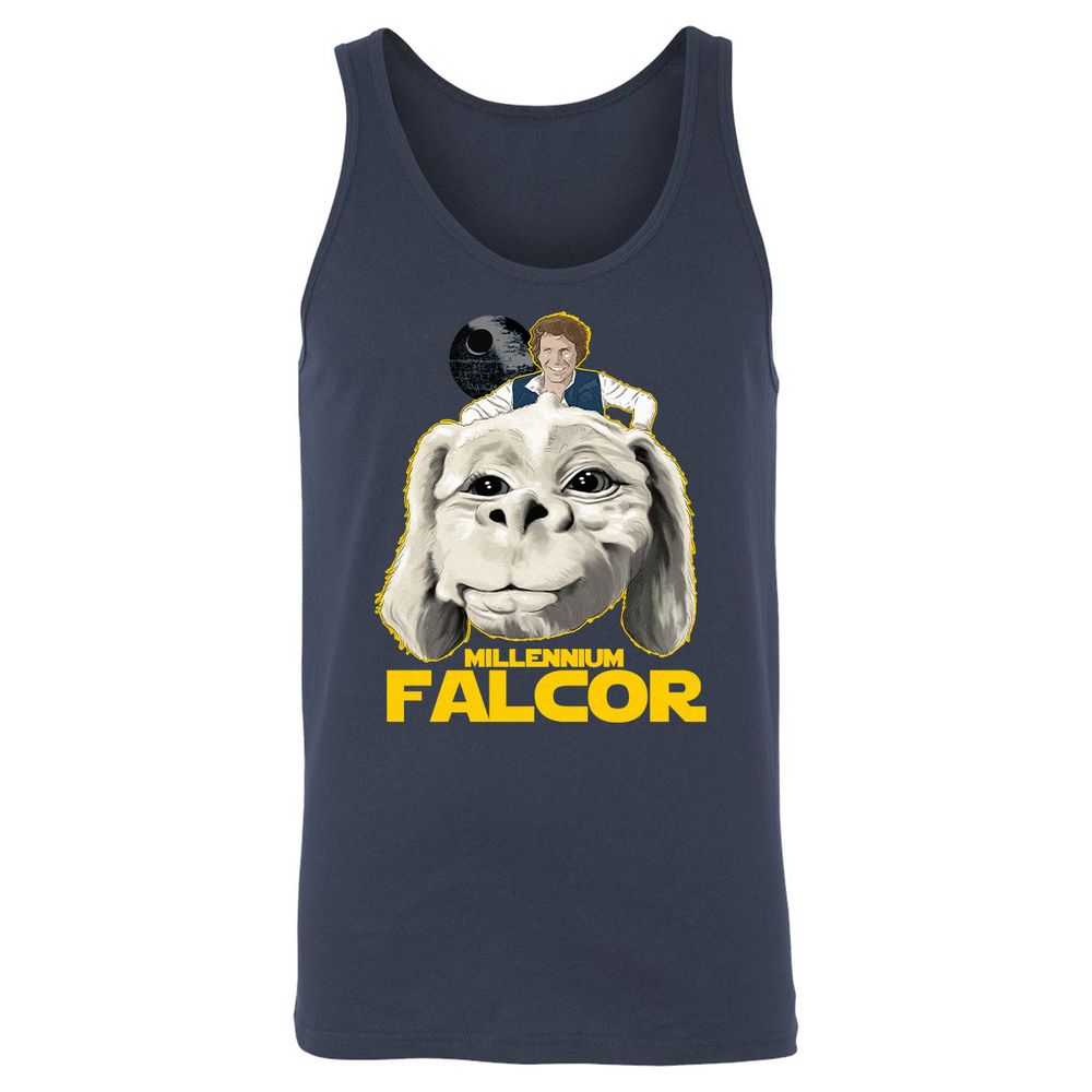 Unisex Jersey Tank - YCYZBZ8H - Navy - 2