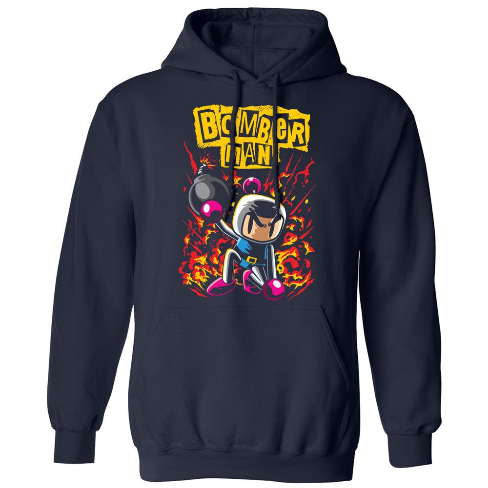 Classic Unisex Hoodie - VK7KGMU2 - Navy - 2