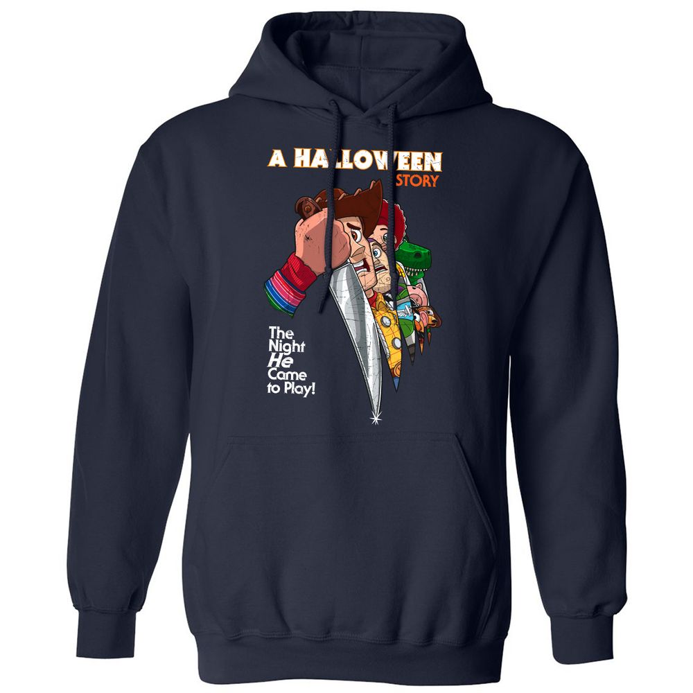 Classic Unisex Hoodie - UHZVLGYY - Navy - 2