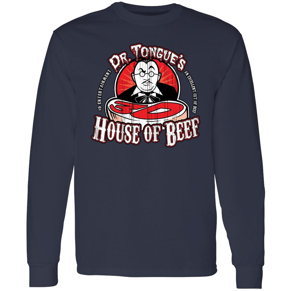 Long Sleeve T-Shirt - S3N4ZXK5 - Navy - 2