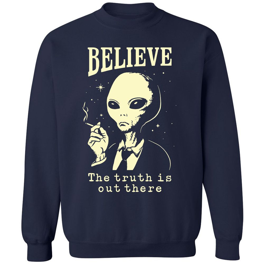 Classic Unisex Sweatshirt - 6JFGBHVU - Navy - 2