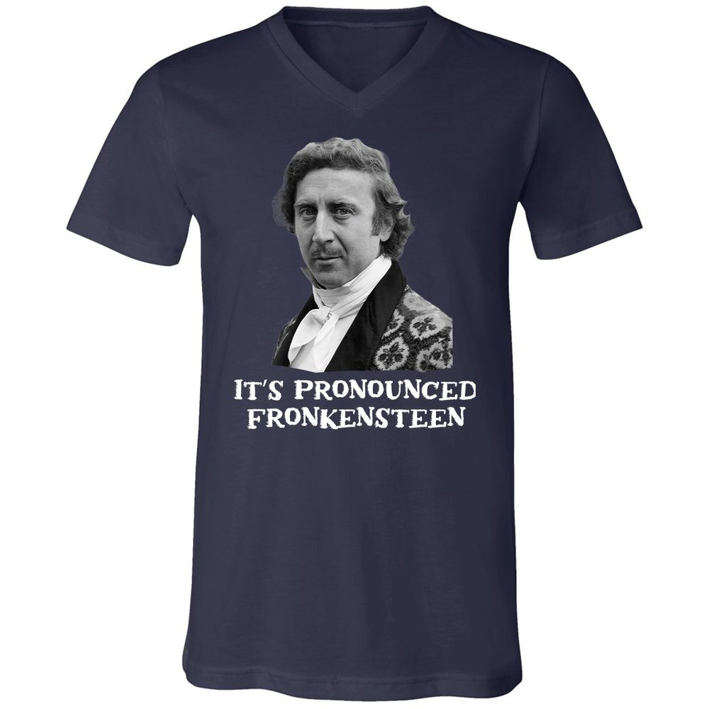 Unisex V-Neck T-Shirt - EU5A6LZ5 - Navy - 2