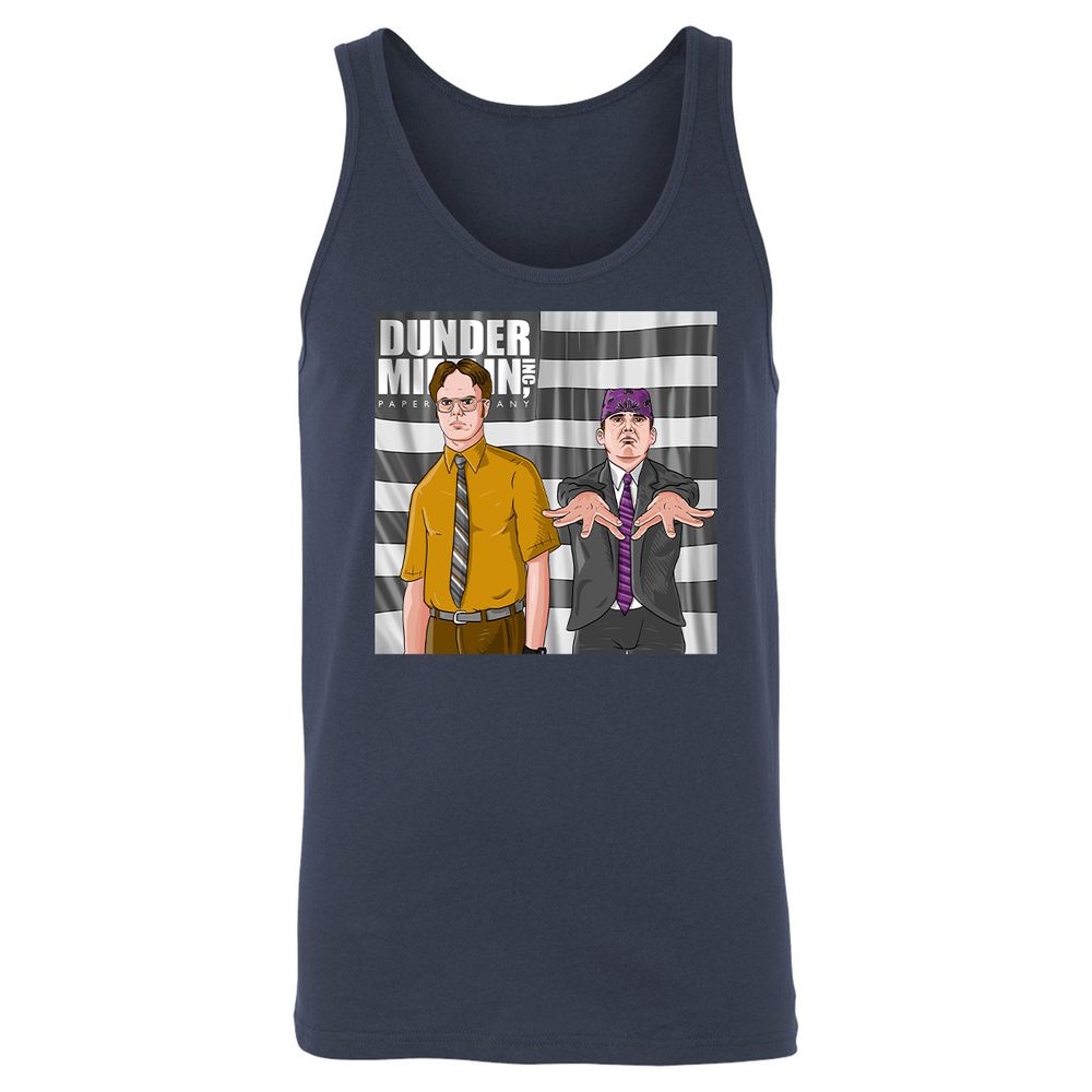 Unisex Jersey Tank - EX6RDTJ9 - Navy - 2