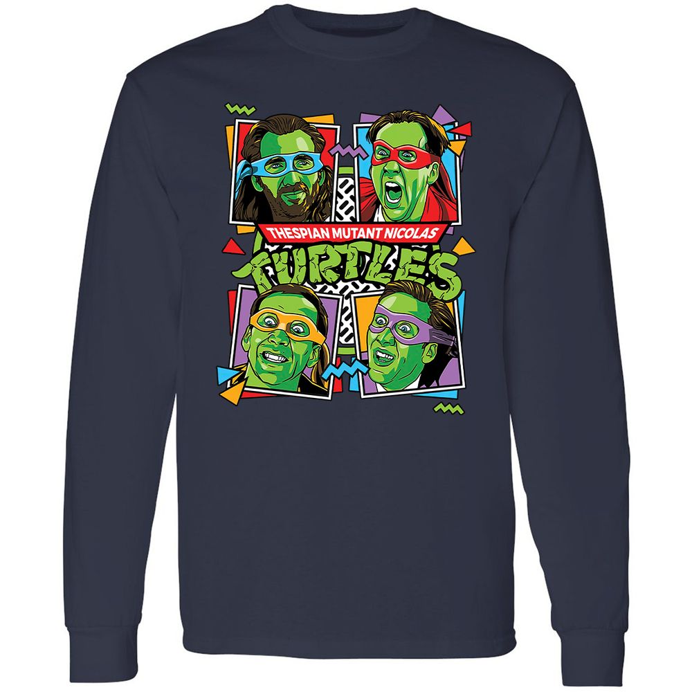 Long Sleeve T-Shirt - 3MGN5275 - Navy - 2