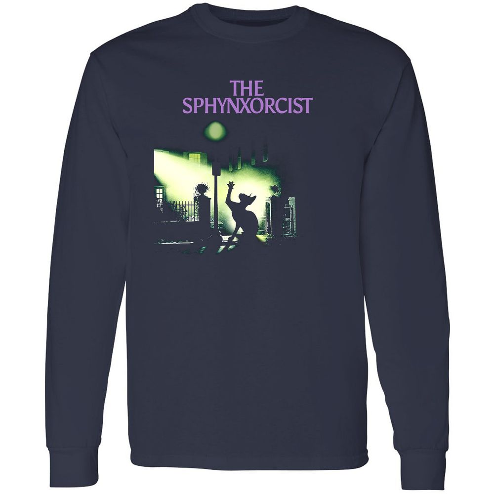 Long Sleeve T-Shirt - QC7KFZ8Y - Navy - 2