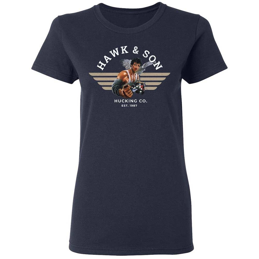 Women's T-Shirt - ZBUFW4RR - Navy - 2