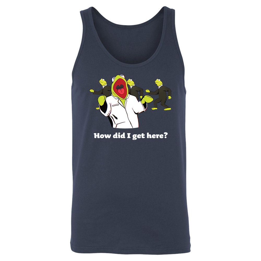 Unisex Jersey Tank - A2HE3MHR - Navy - 2