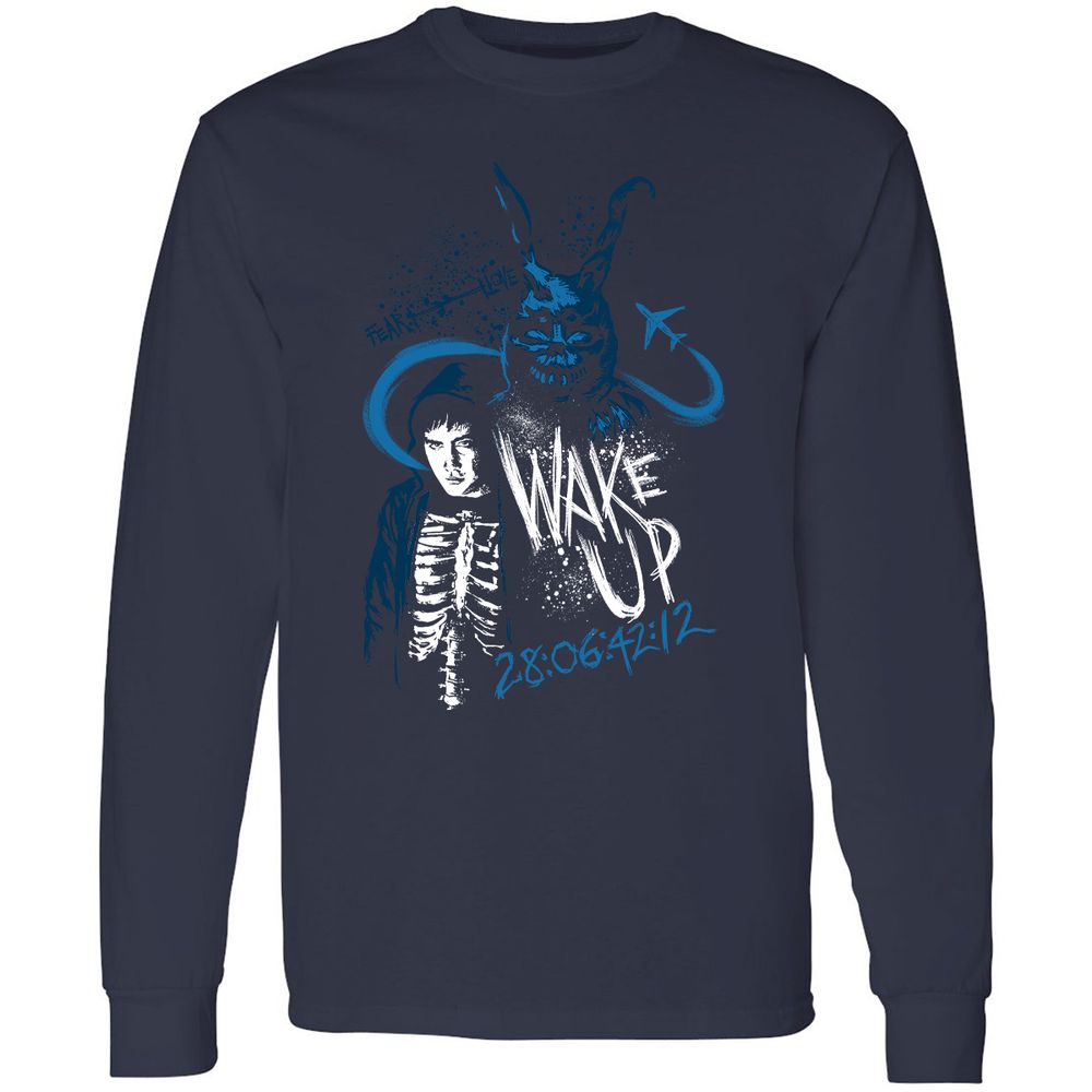 Long Sleeve T-Shirt - 3ZAKECK4 - Navy - 2