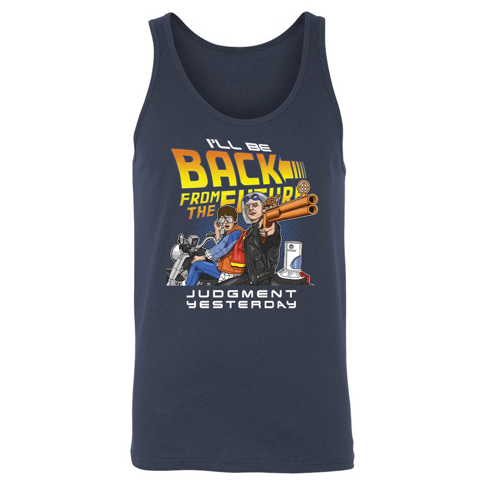 Unisex Jersey Tank - Q9PQQ5GT - Navy - 2