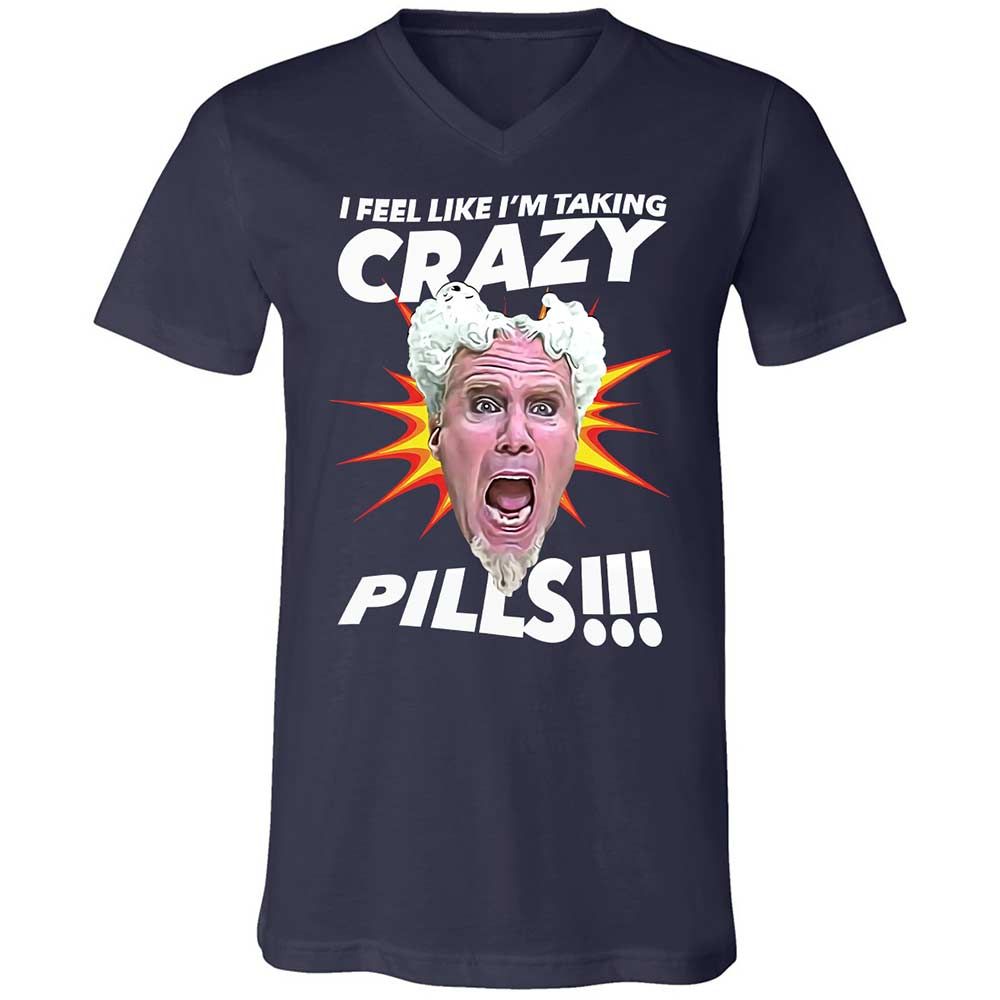 Unisex V-Neck T-Shirt - EDUCP8L7 - Navy - 2
