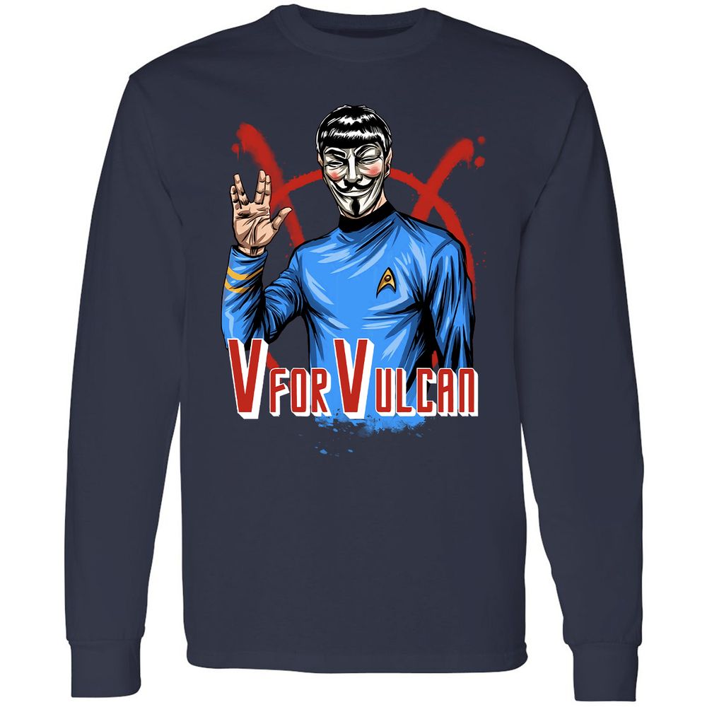 Long Sleeve T-Shirt - M1CHUQ8X - Navy - 2