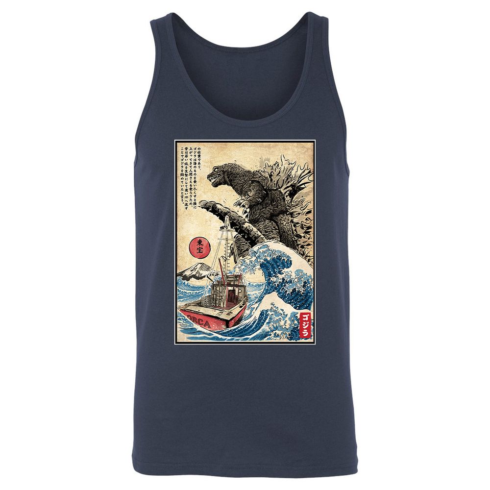 Unisex Jersey Tank - TRDXVXZP - Navy - 2