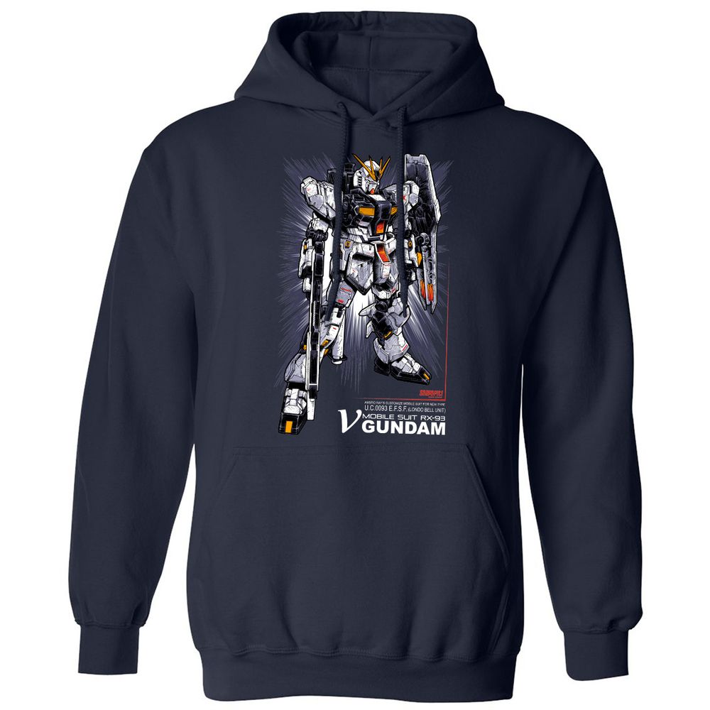 Classic Unisex Hoodie - ECTUKS5Q - Navy - 2
