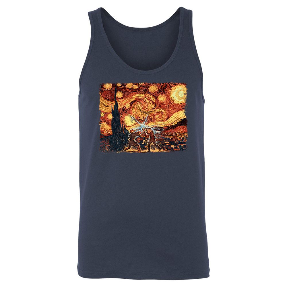Unisex Jersey Tank - MMJQZUVJ - Navy - 2