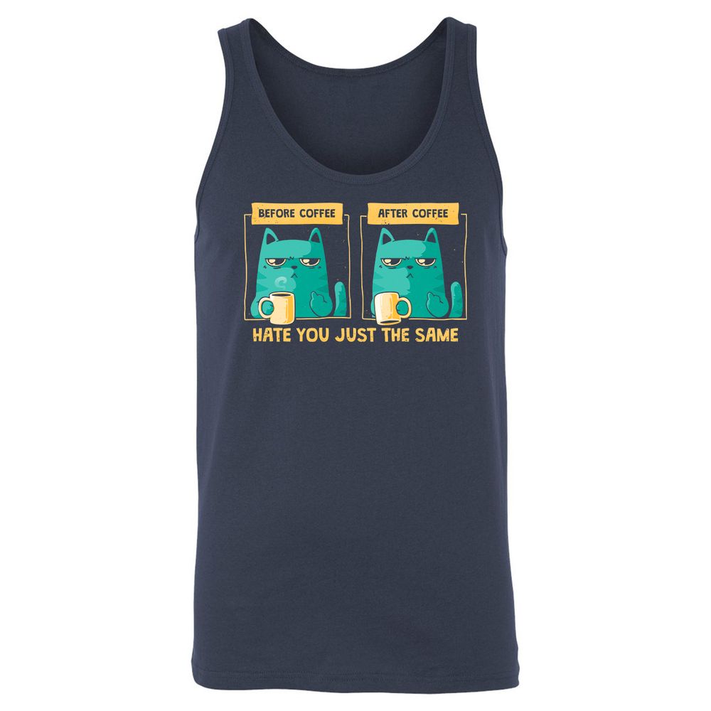 Unisex Jersey Tank - 2T1BRBCG - Navy - 2