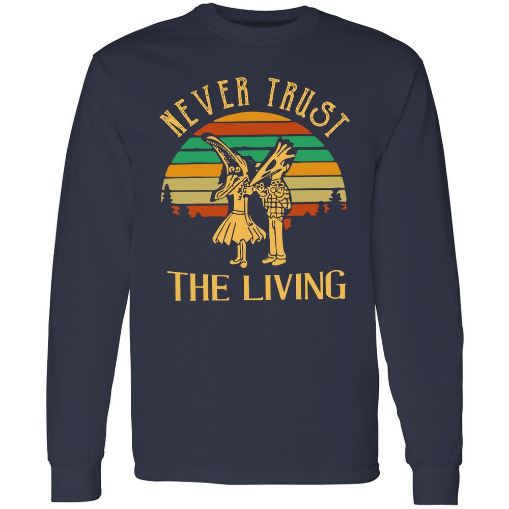 Long Sleeve T-Shirt - NM7Q13SP - Navy - 2