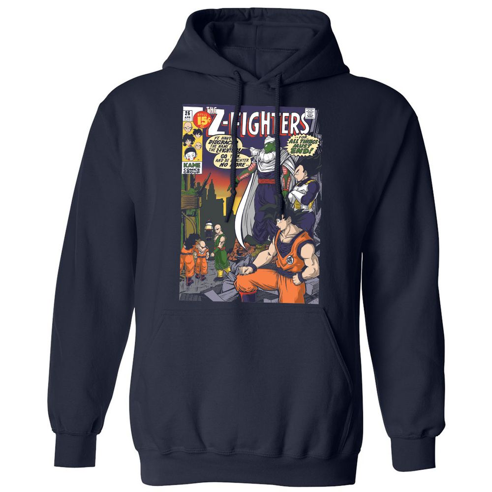 Classic Unisex Hoodie - EUBVJETP - Navy - 2