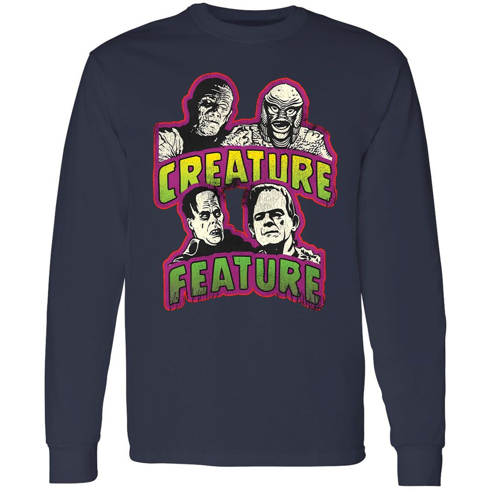 Long Sleeve T-Shirt - CJF4FNCP - Navy - 2