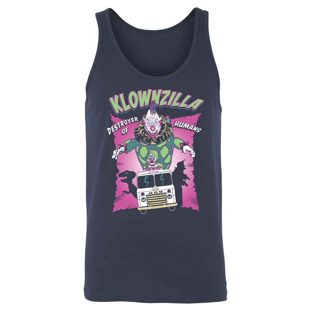 Unisex Jersey Tank - D3TKWEXH - Navy - 2
