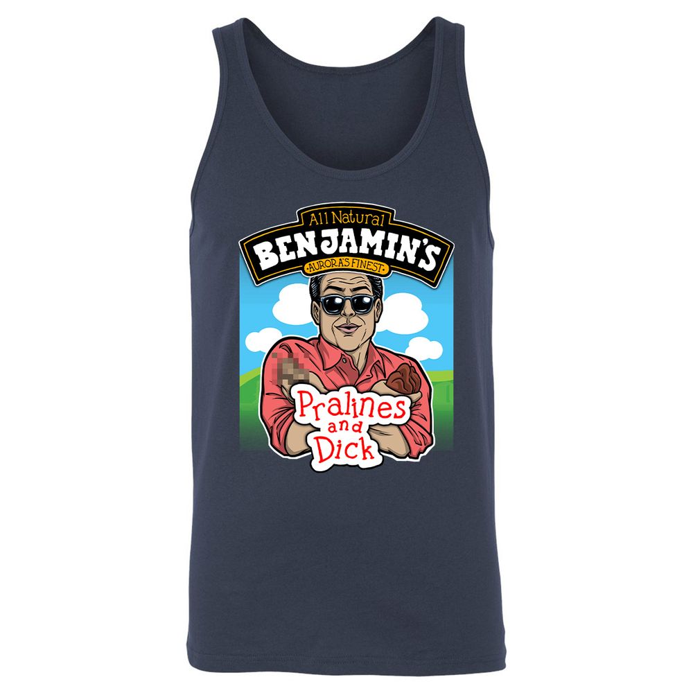 Unisex Jersey Tank - FD5CKW7R - Navy - 2