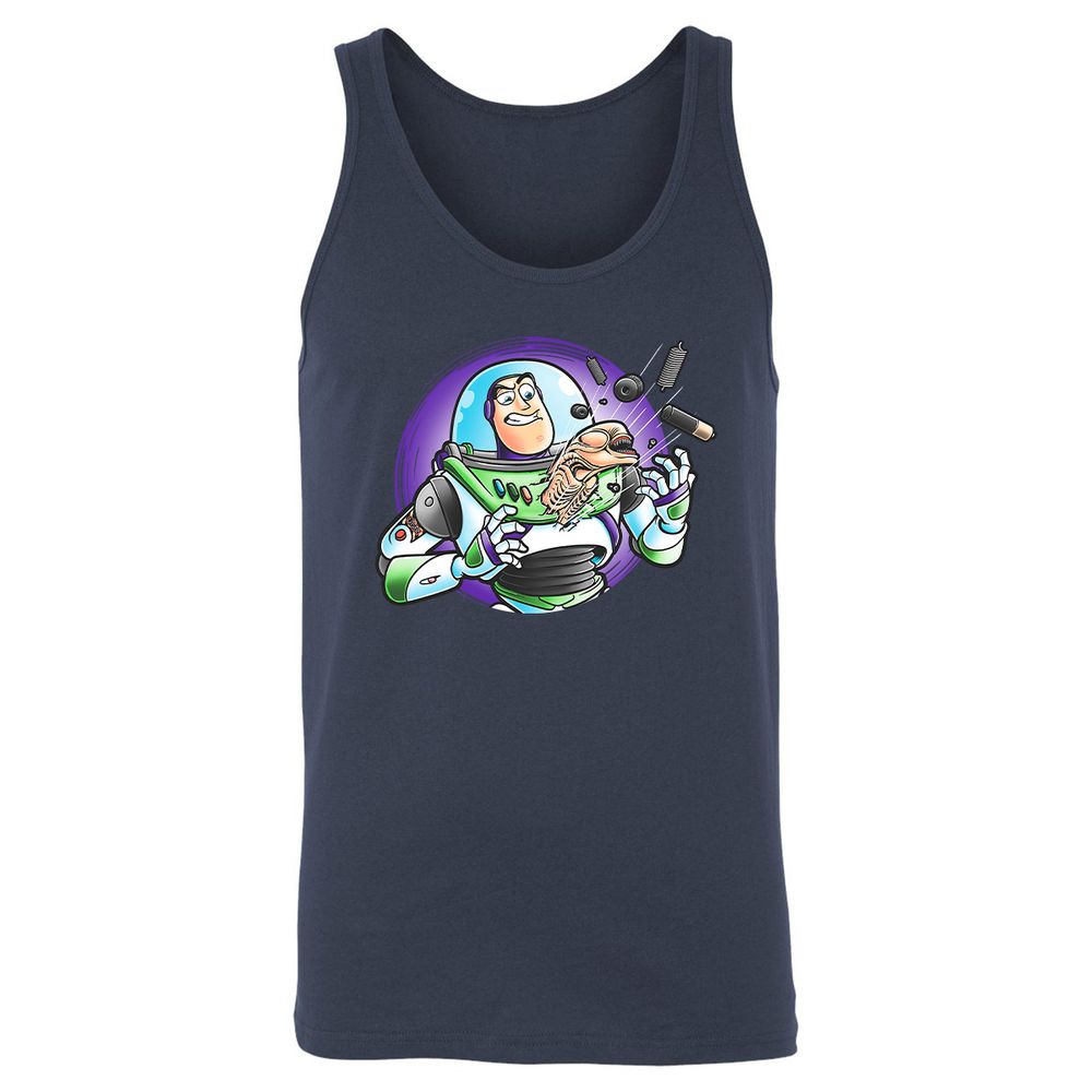 Unisex Jersey Tank - G9HGXUV6 - Navy - 2