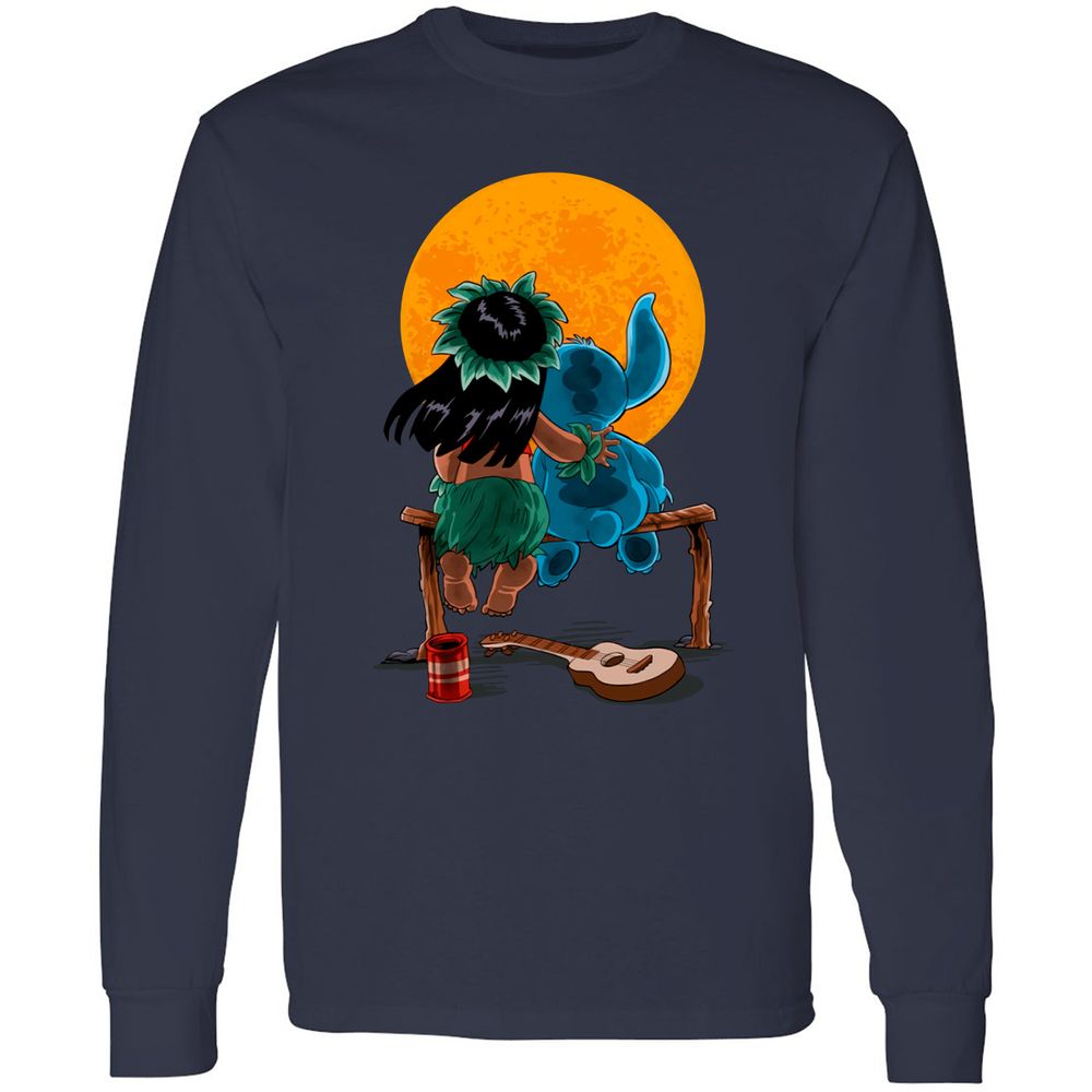 Long Sleeve T-Shirt - CBTNJ4TN - Navy - 2