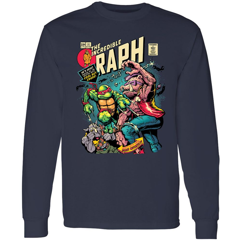 Long Sleeve T-Shirt - JCA51GRG - Navy - 2