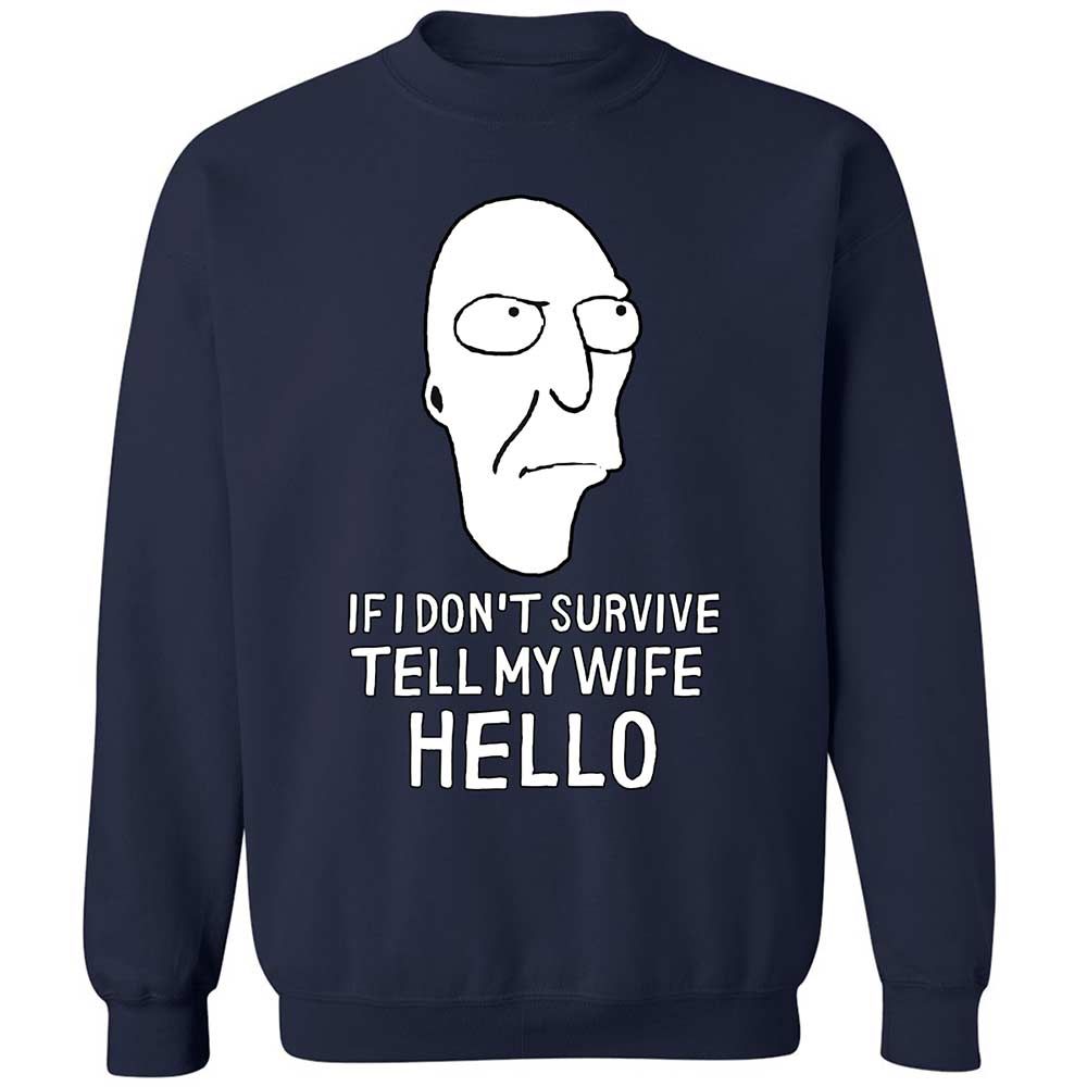 Classic Unisex Sweatshirt - 69ARHAX6 - Navy - 2