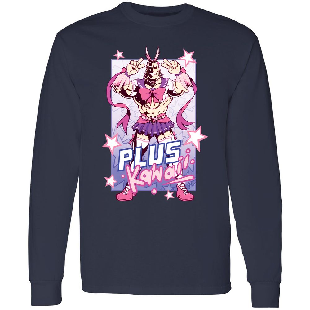 Long Sleeve T-Shirt - QFRCWT4F - Navy - 2