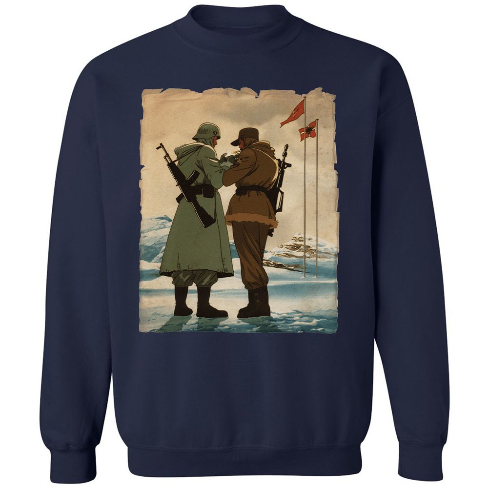 Classic Unisex Sweatshirt - 8E19WP9X - Navy - 2