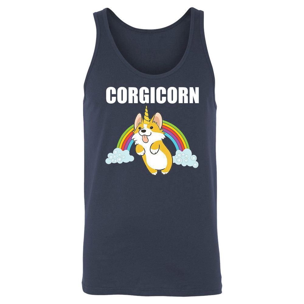 Unisex Jersey Tank - P9CZ827T - Navy - 2