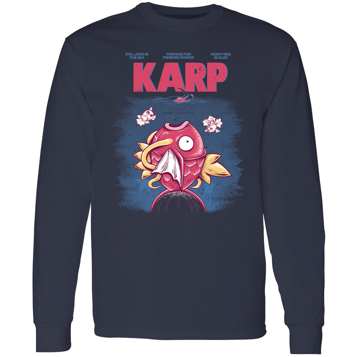 Long Sleeve T-Shirt - 9U85R1MS - Navy - 2