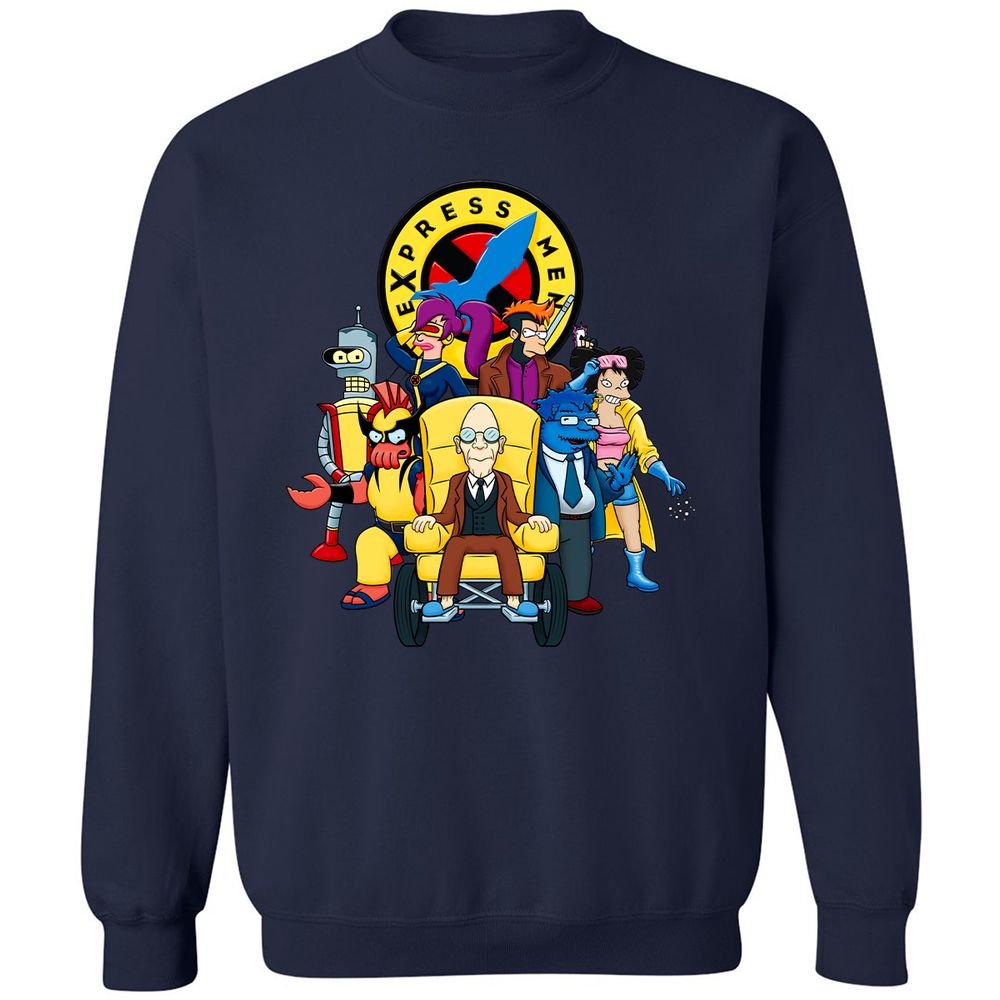 Classic Unisex Sweatshirt - KKLQBB7S - Navy - 2