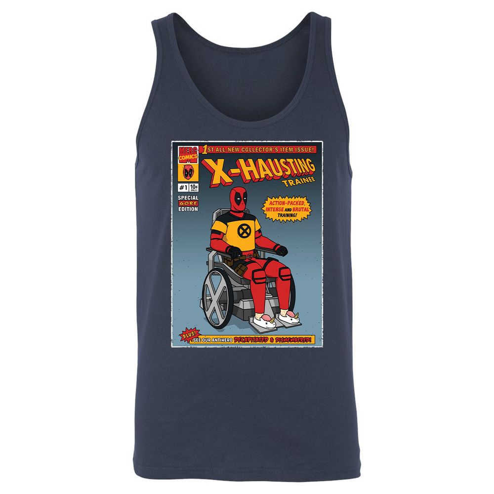 Unisex Jersey Tank - 3CUKKGWE - Navy - 2