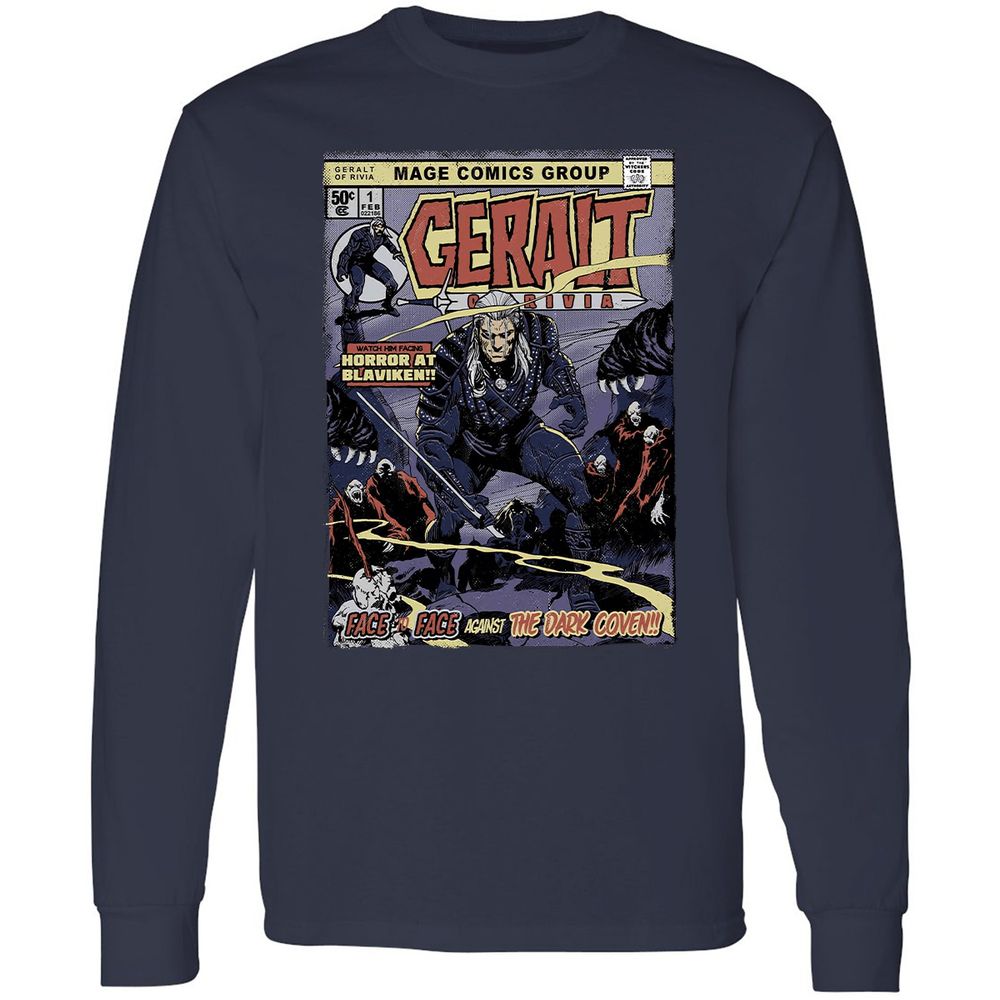 Long Sleeve T-Shirt - EQYL2B4H - Navy - 2