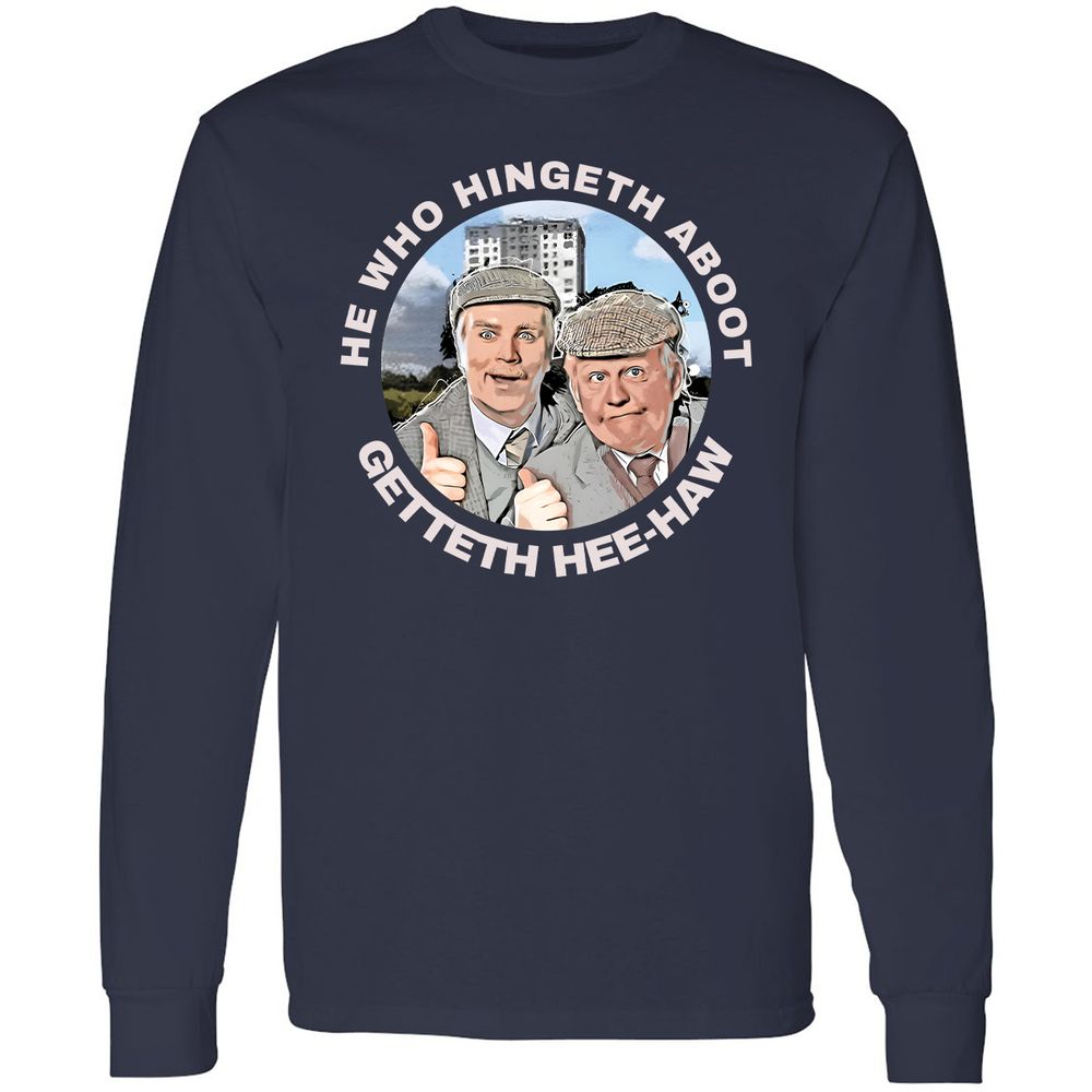 Long Sleeve T-Shirt - VFGZ4A3D - Navy - 2