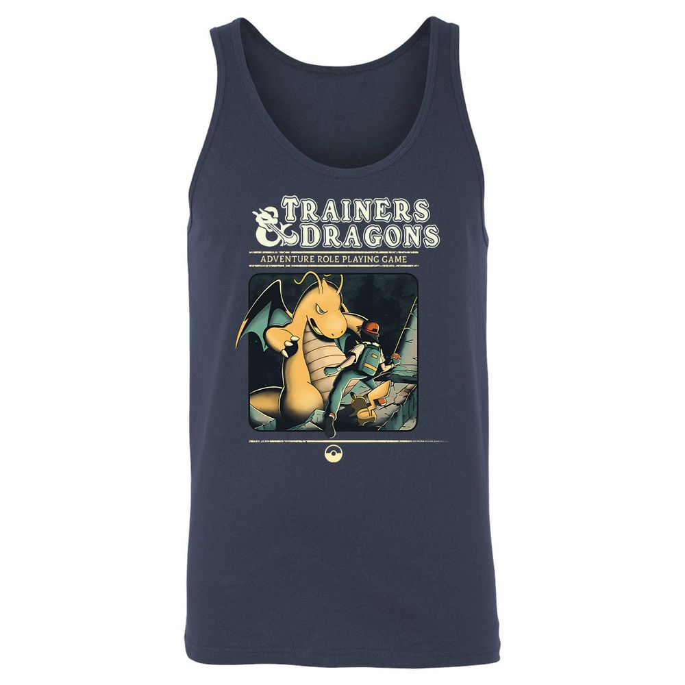 Unisex Jersey Tank - C6KNF2ZX - Navy - 2