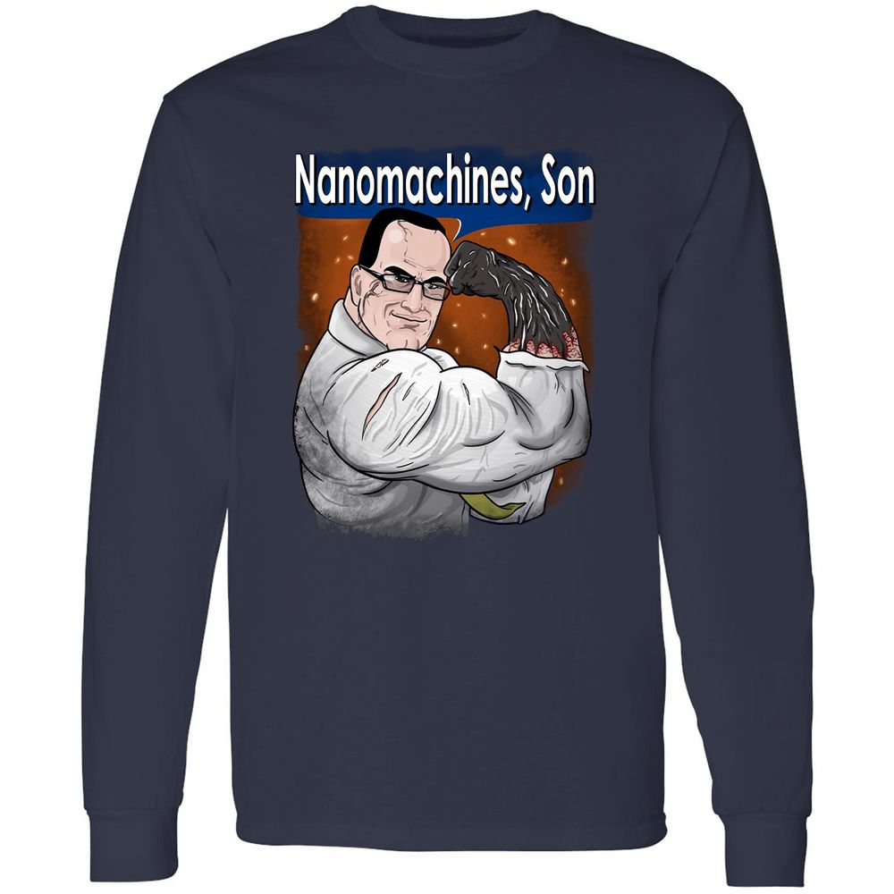 Long Sleeve T-Shirt - 7NJSHEGK - Navy - 2