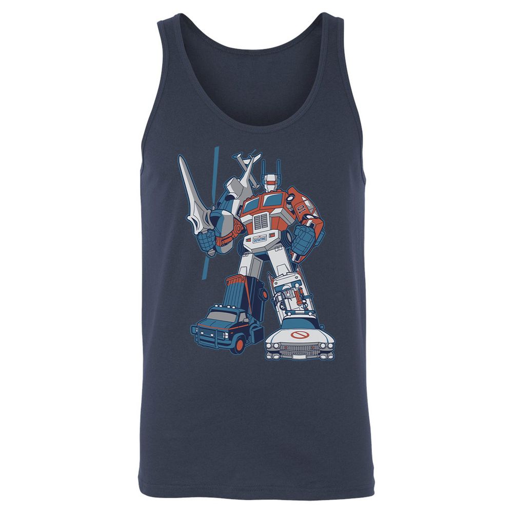 Unisex Jersey Tank - 7L2G6285 - Navy - 2