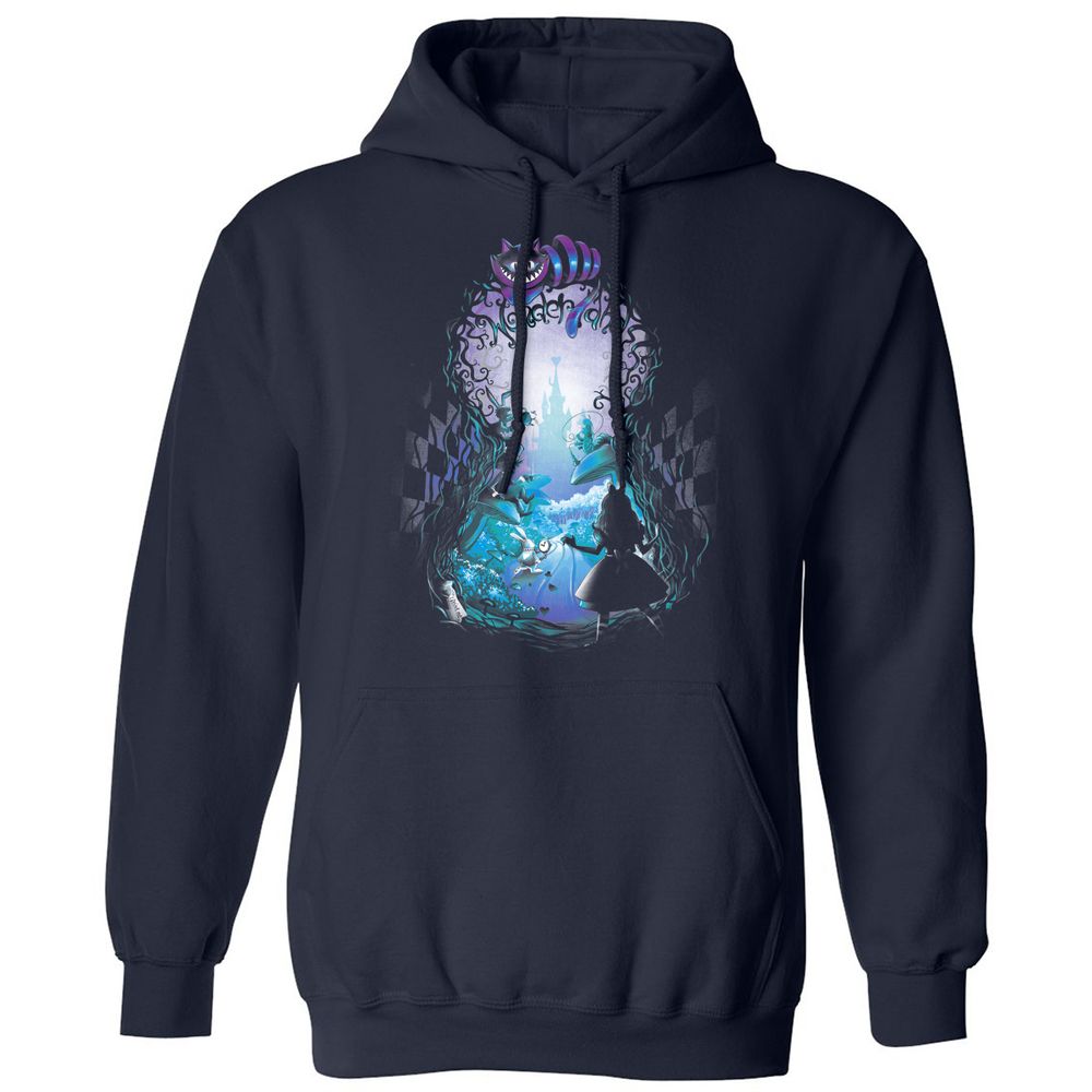 Classic Unisex Hoodie - EV5DBMW4 - Navy - 2