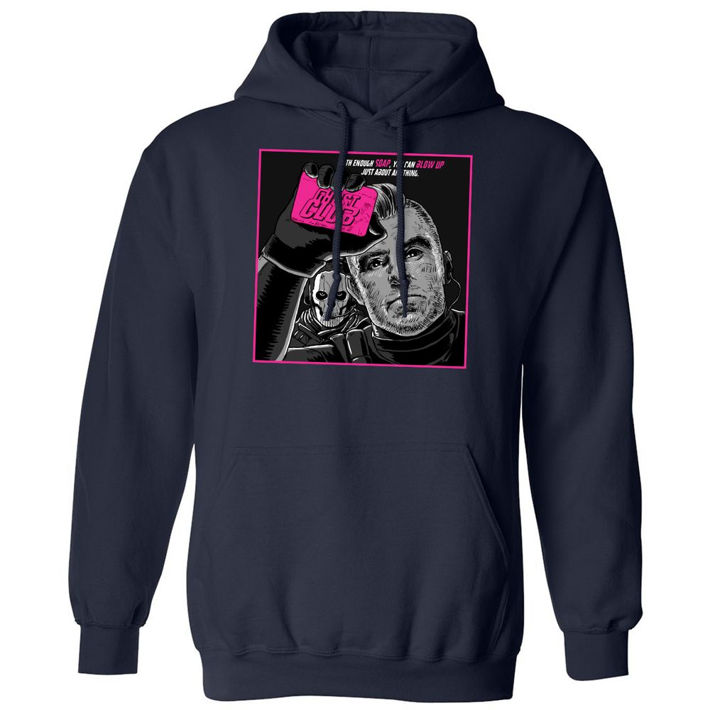 Classic Unisex Hoodie - CENFF53Q - Navy - 2