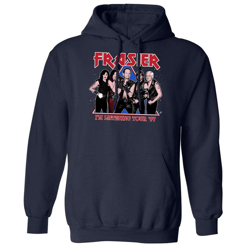 Classic Unisex Hoodie - PVJE93DF - Navy - 2