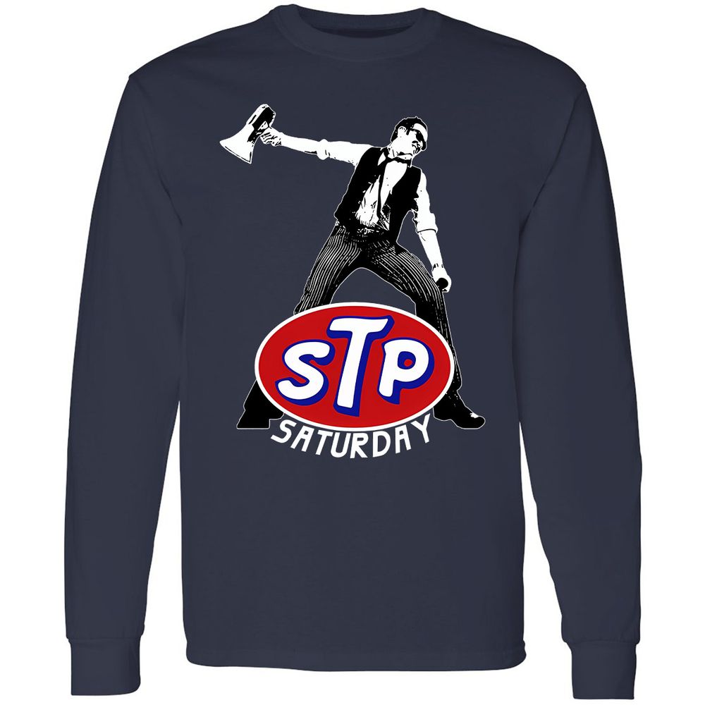 Long Sleeve T-Shirt - 2QVGMJLV - Navy - 2