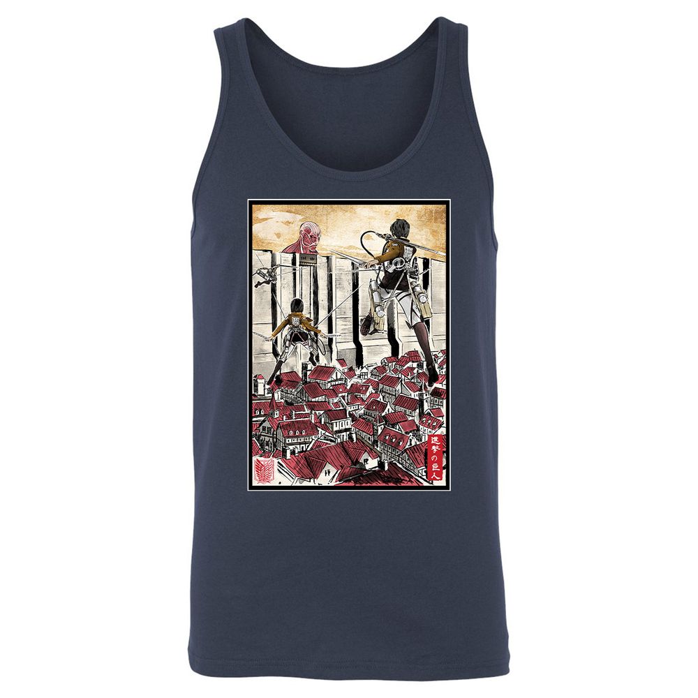 Unisex Jersey Tank - 17X46A1Q - Navy - 2