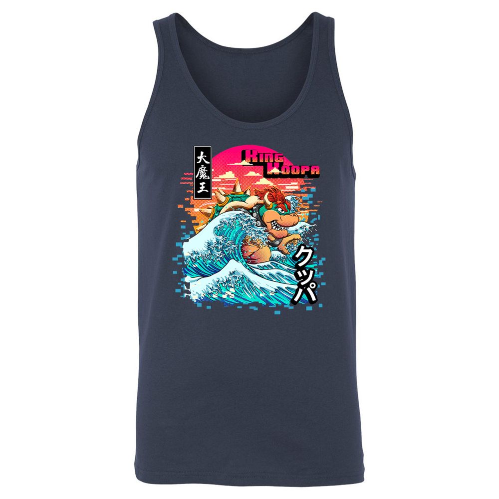 Unisex Jersey Tank - WDAV33CR - Navy - 2